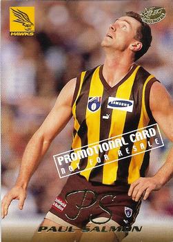 1999 Select AFL Premiere - Promos #154 Paul Salmon Front